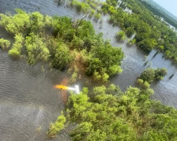 Piloto é preso em Tefé após FAB derrubar avião suspeito vindo do Peru; vídeos