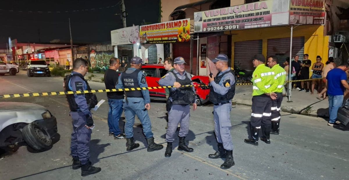 Idosa morre atropelada durante perseguição na zona Norte de Manaus