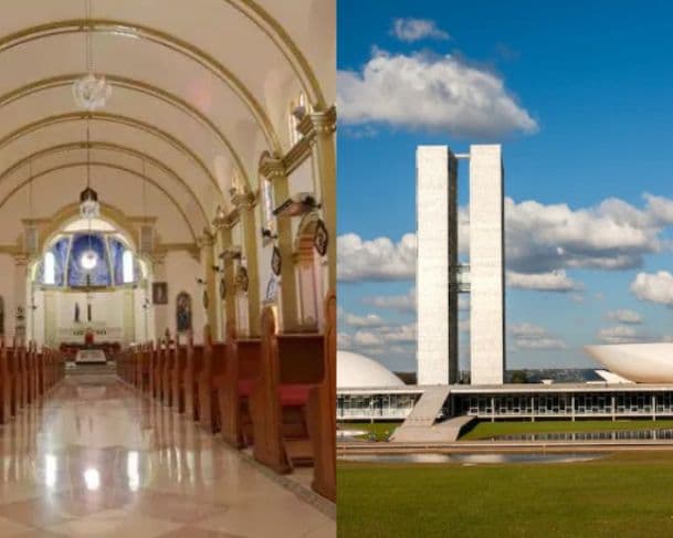 População brasileira acredita mais na igreja do que nas instituições políticas, diz pesquisa