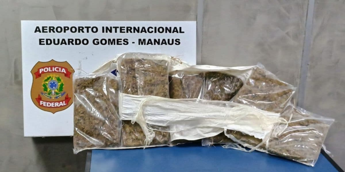 PF prende passageiro que tentou escapar de revista no aeroporto de Manaus