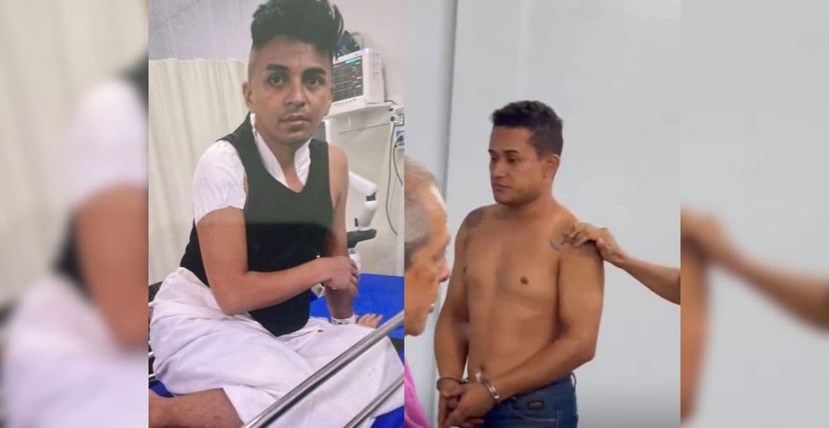 Suspeito é preso por tentar matar namorado com 27 facadas por ciúmes em Manaus