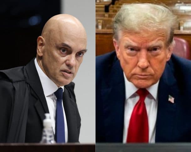 Trump dispara novas criticas às ações do STF e declara estar “muito irritado” com o Brasil