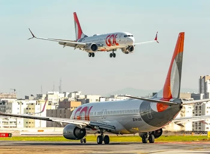 Gol investiga falha em voo que resultou em morte de passageiro após pouso em Confins