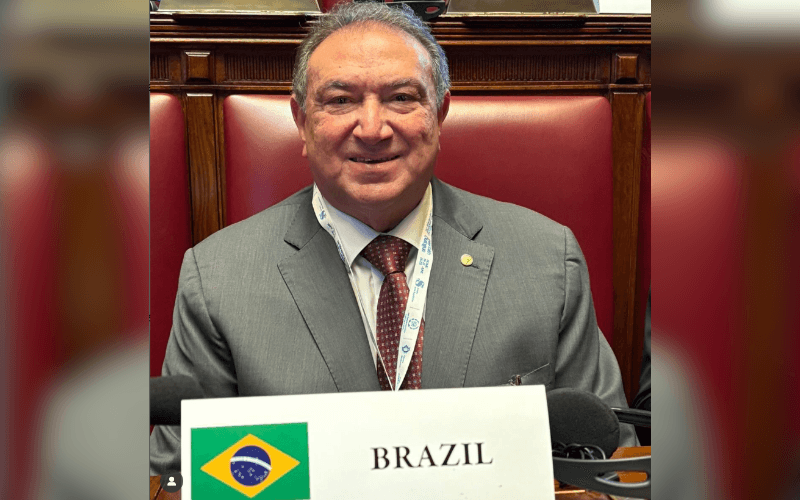 Átila Lins integra delegação brasileira em conferência parlamentar em Genebra