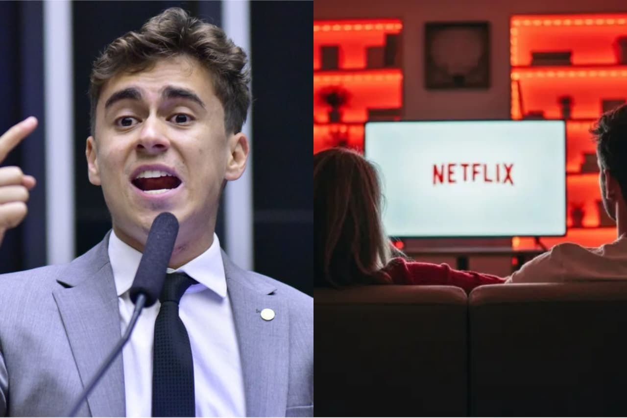 Nikolas Ferreira apoia Musk e entra em campanha para cancelar Netflix; entenda