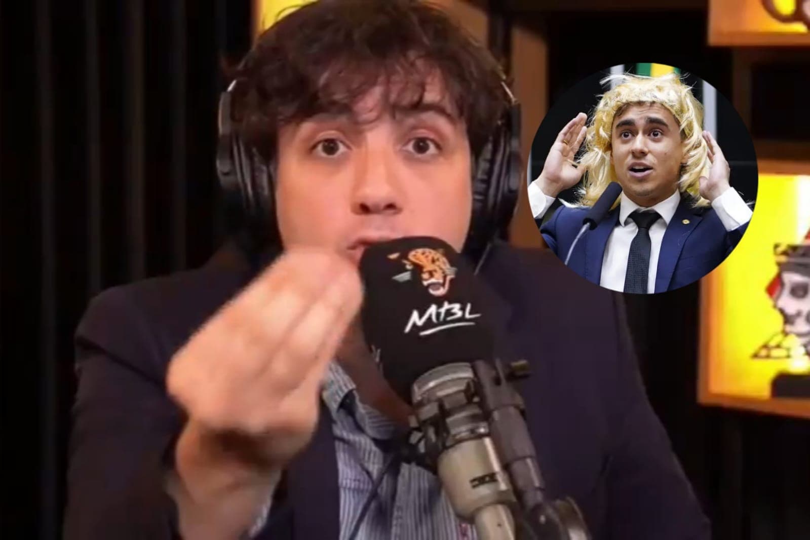 Pré-candidato à presidência, Renan Santos detona Nikolas Ferreira: &#8220;Afeminado, você é uma franga&#8221;