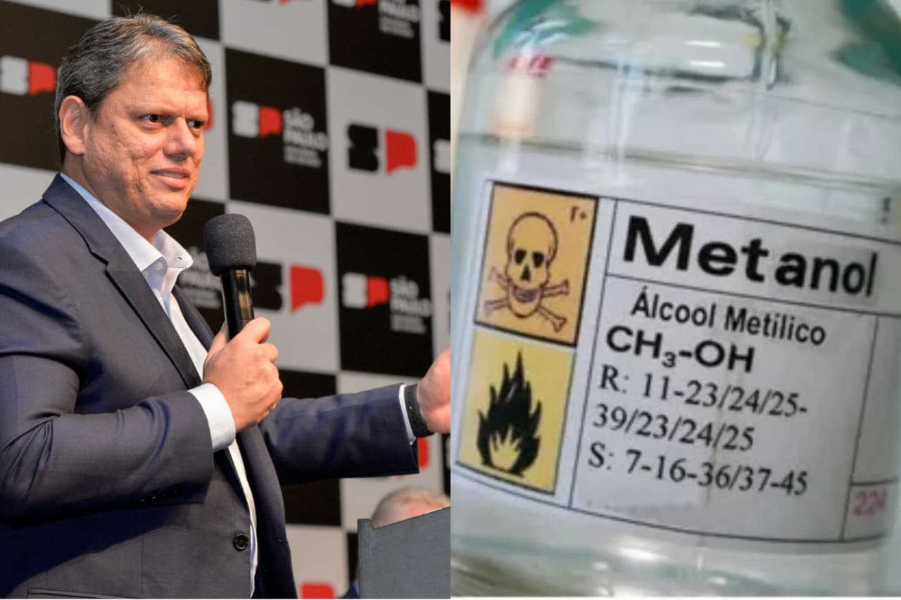 &#8220;Quando começarem a falsificar Coca-Cola, eu vou me preocupar&#8221;, diz Tarcísio sobre casos de intoxicação por metanol