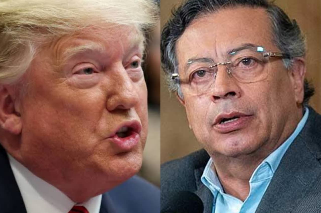 Trump faz publicação chamando presidente da Colômbia de &#8220;líder do tráfico de drogas&#8221;