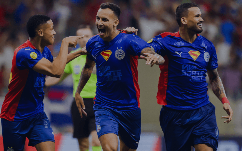 Em Salvador, Bahia aplica a maior goleada da rodada: 4 x 0 no Grêmio