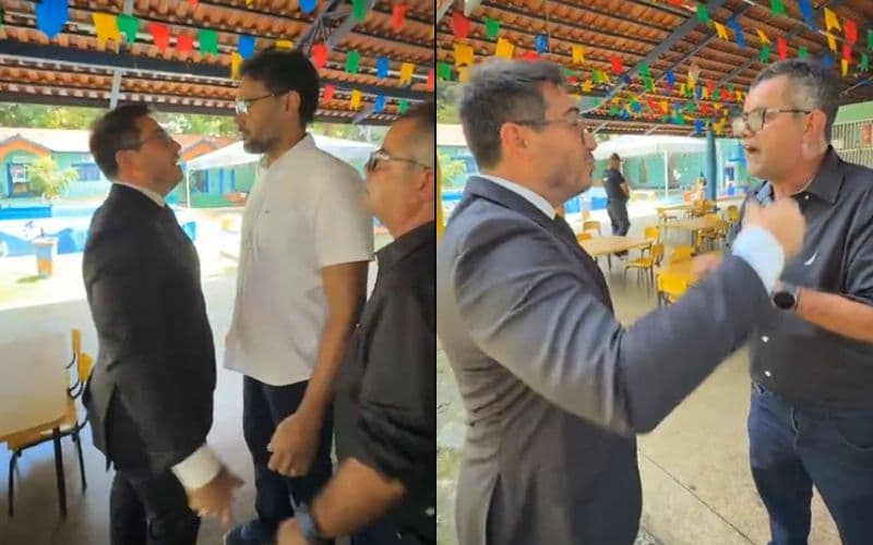 Com direito a encarada e xingamentos, Guedes, Raulzinho e secretário discutem em live