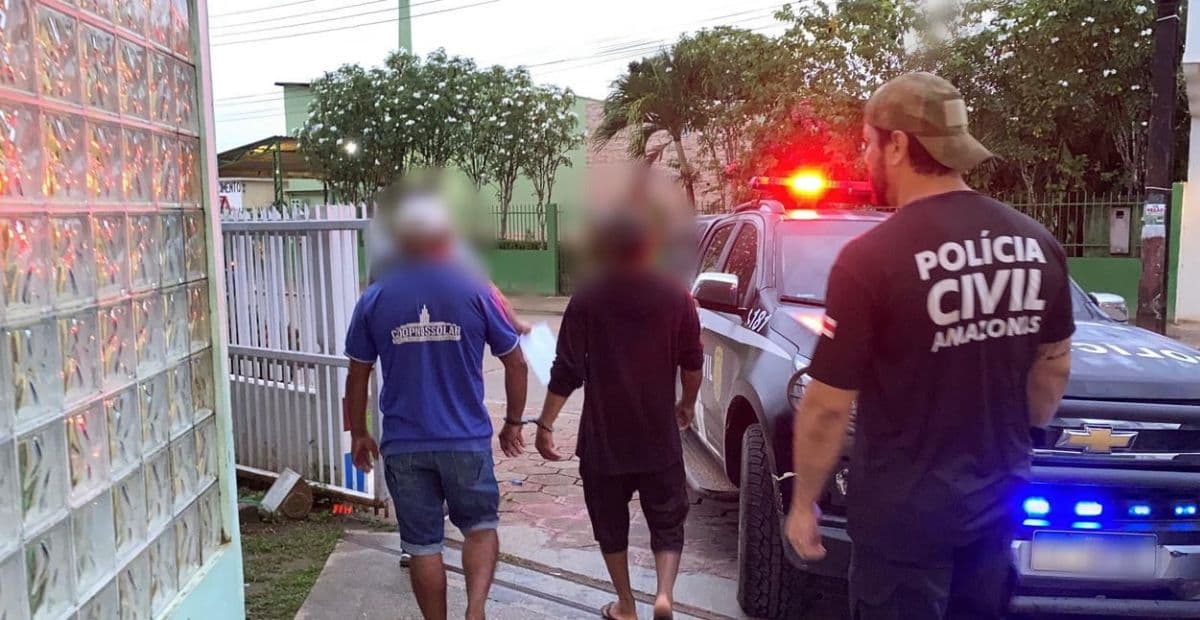 Dois homens são presos por estupro de vulnerável contra adolescente no AM