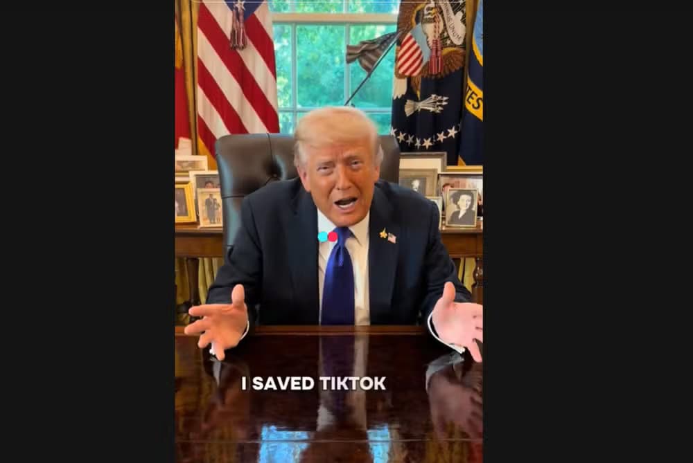 “Eu salvei o TikTok, vocês me devem essa”, diz Trump em 1ª publicação no ano, dirigindo-se aos jovens