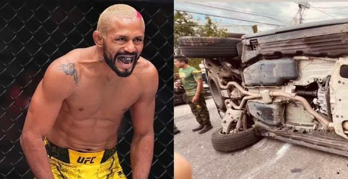 Brasileiro ex-campeão do UFC sofre acidente de carro