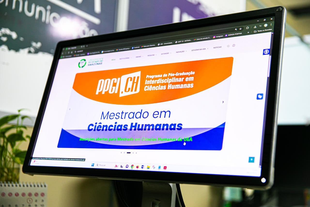 UEA abre inscrições para Mestrado em Ciências Humanas