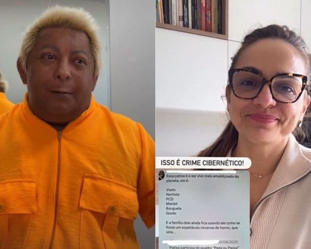 Usuário xinga Patixa Teló nas redes sociais e tem conta suspensa
