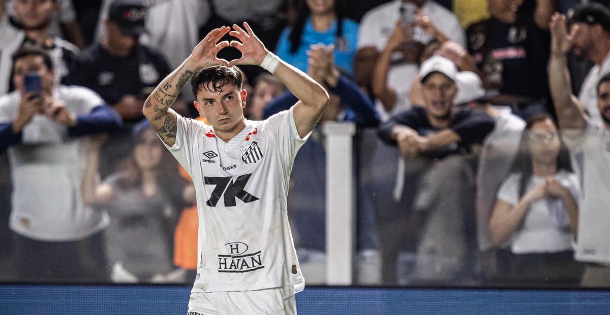 Santos domina o Corinthians e vence por 3 a 1 na Vila Belmiro