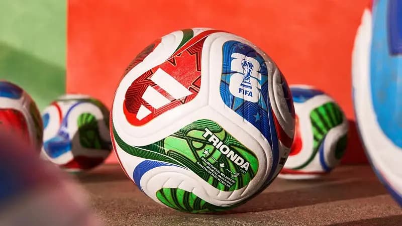 Fifa e Adidas apresentam a Trionda, bola da Copa do Mundo de 2026