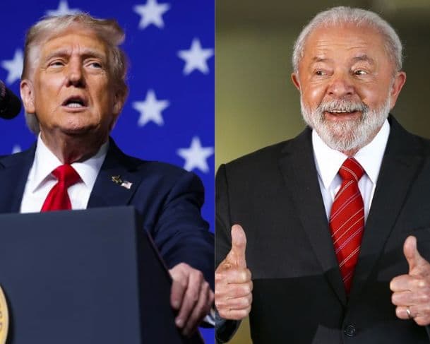 Donald Trump chama Lula de &#8220;bom homem&#8221; e diz que visitará o Brasil