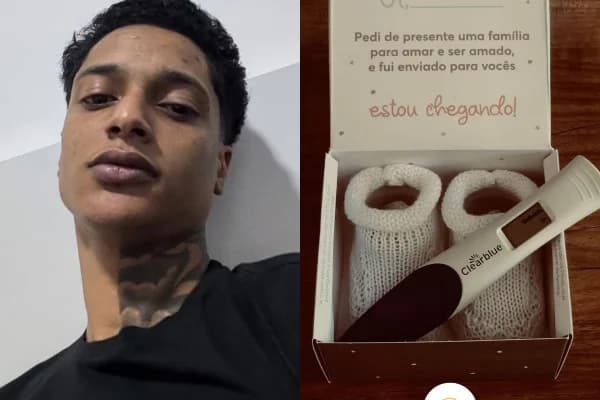 Oruam posta foto de teste de gravidez e deixa seguidores intrigados