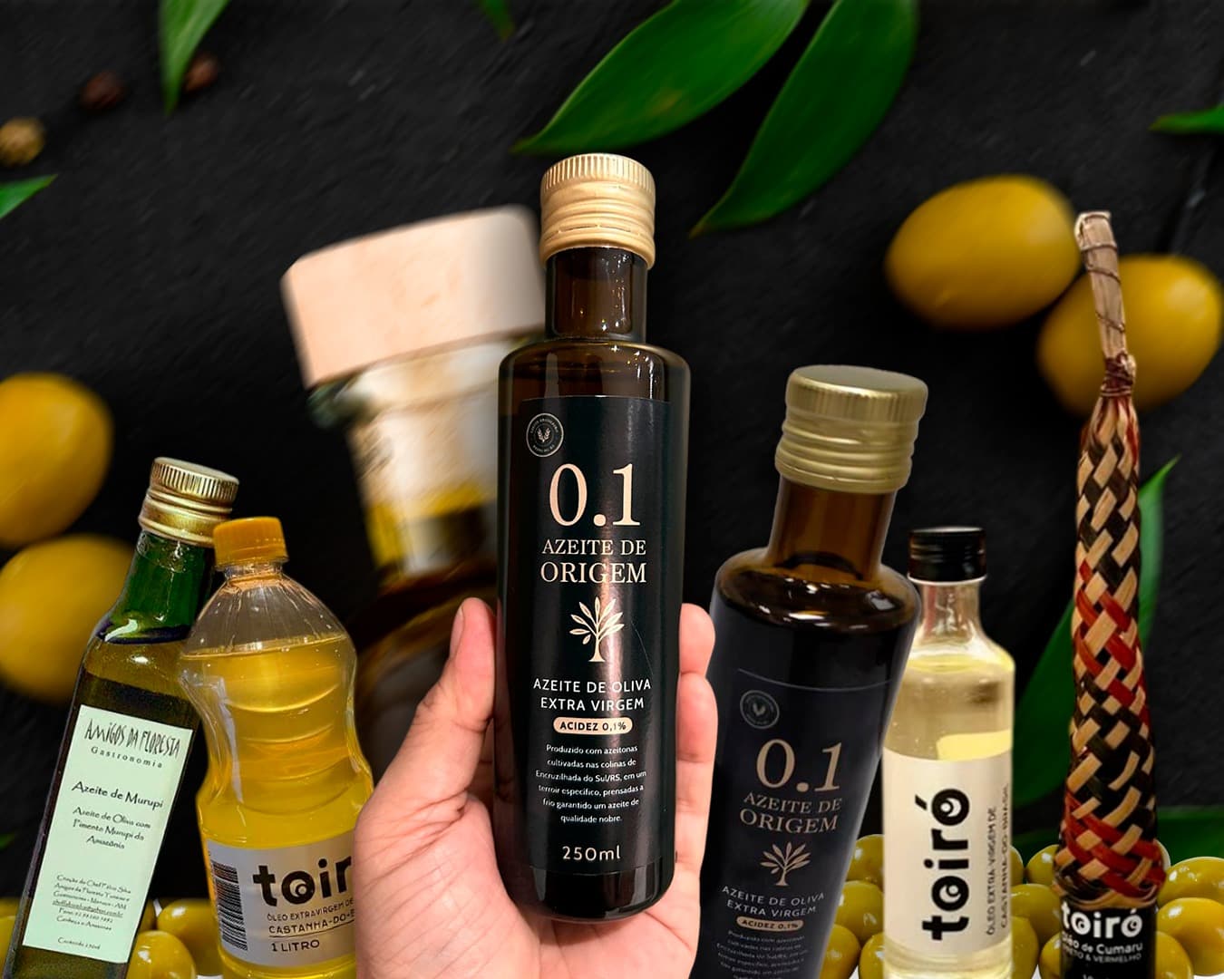 Azeite ganha sabores e novos aromas nas mãos de empreendedores do Amazonas