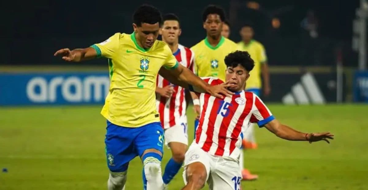 Goleiro João Pedro vira herói nos pênaltis e Brasil elimina o Paraguai no Mundial Sub-17