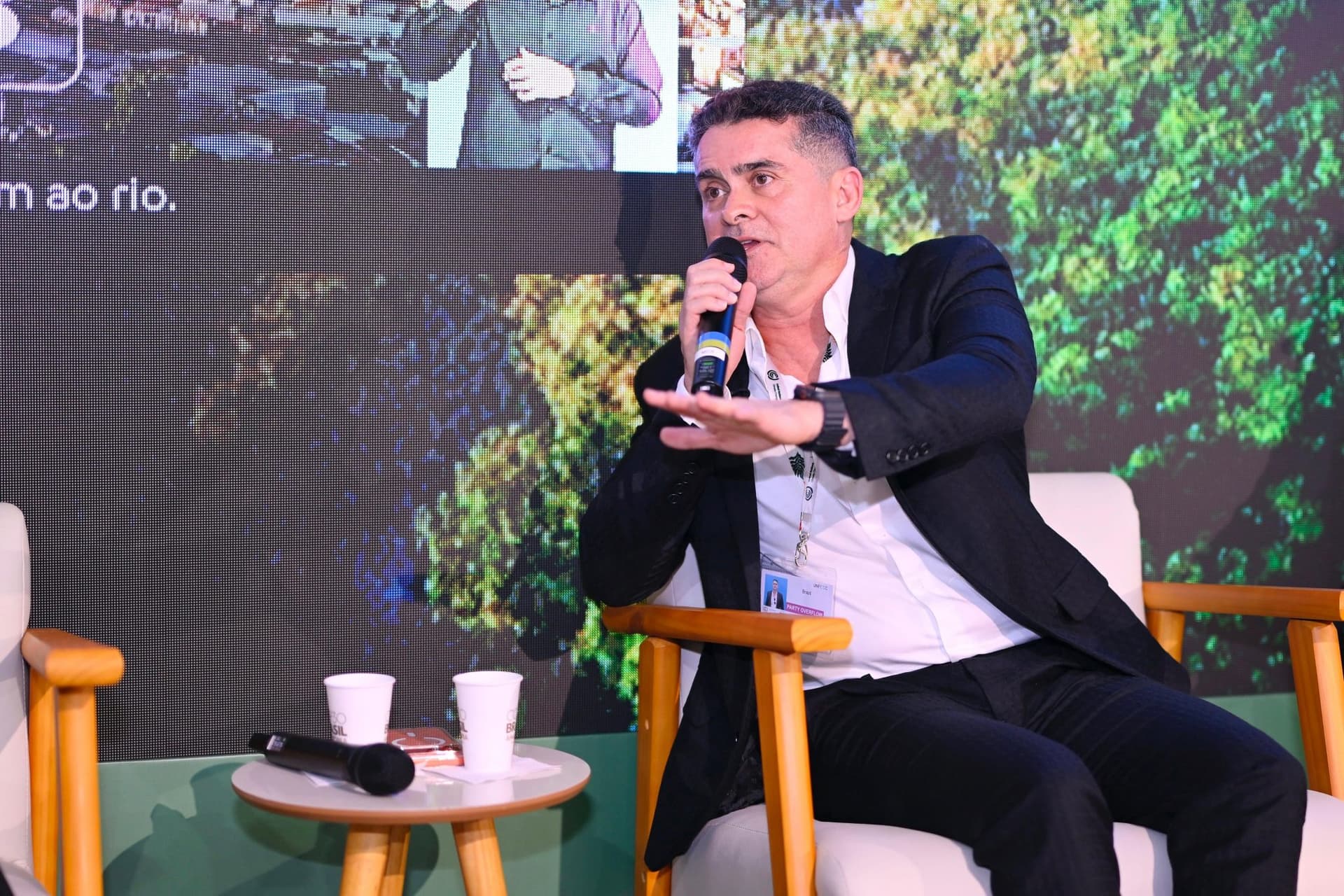 David Almeida apresenta resultados e Bolsa de Crédito de Carbono na COP30