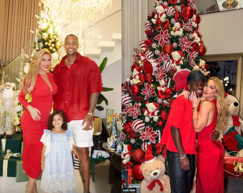Veja como foi o Natal dos famosos em 2025