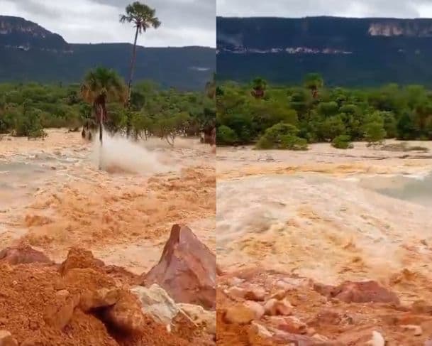 Barragem se rompe na zona rural do Tocantins e moradores são retirados por segurança