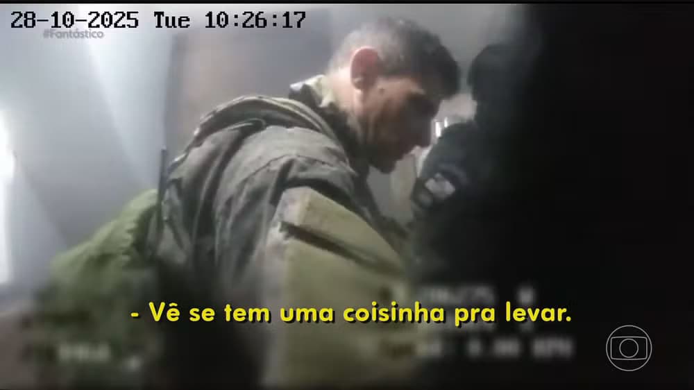 VÍDEO: Câmeras corporais flagram ações ilegais de PMs na megaoperação do RJ