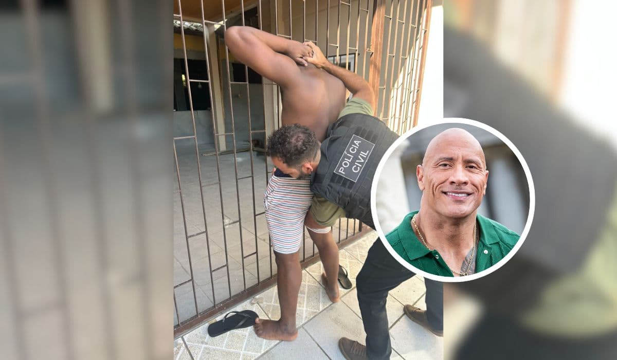 Homem é preso em SC por aplicar golpes se passando pelo astro de Hollywood, The Rock