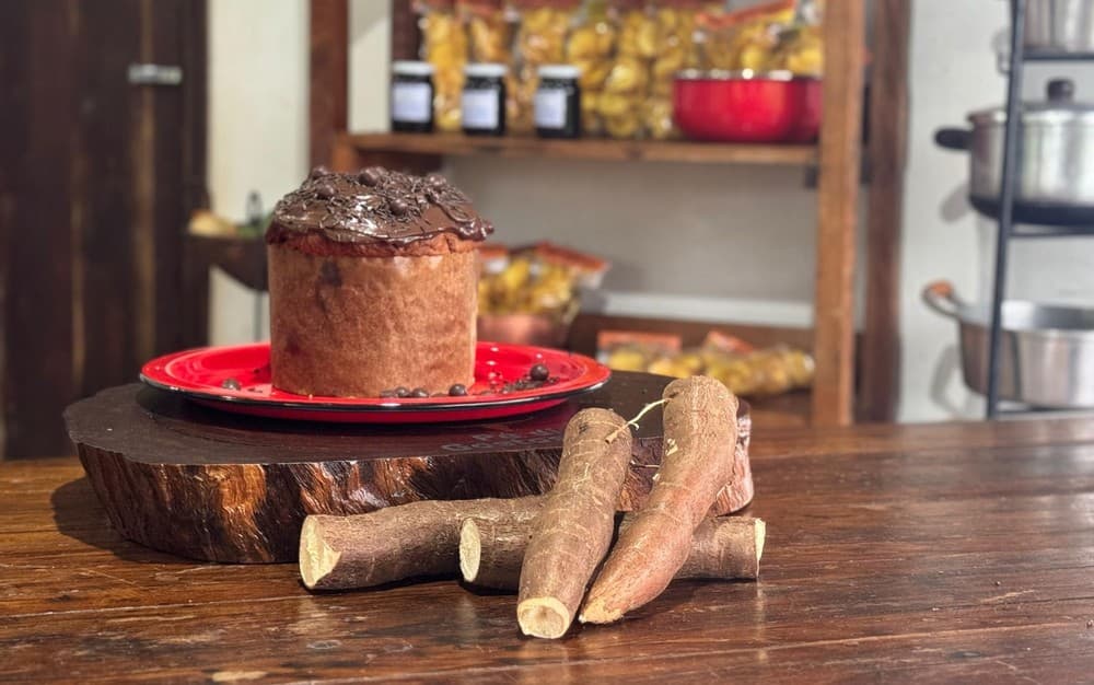 ‘Mandiocotone’: Panetone de mandioca vira sensação em Goiás