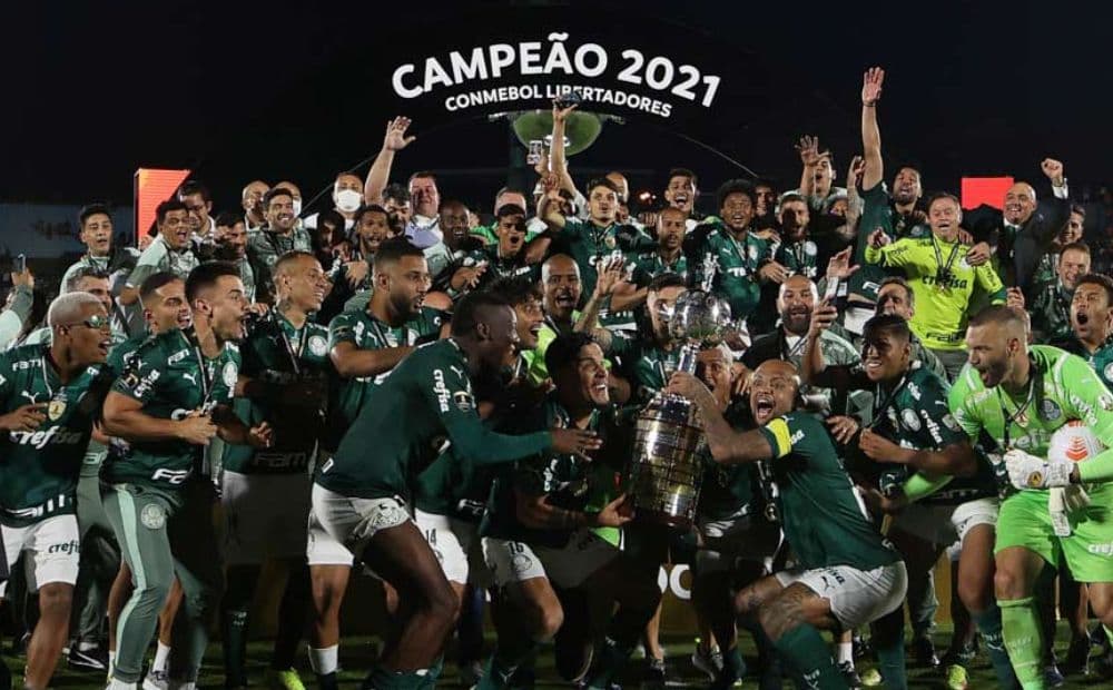 Palmeiras lidera ranking da Conmebol e aparece à frente do Flamengo