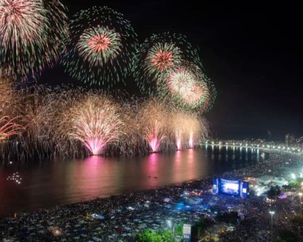 Guinness World reconhece réveillon do RJ como o maior do mundo