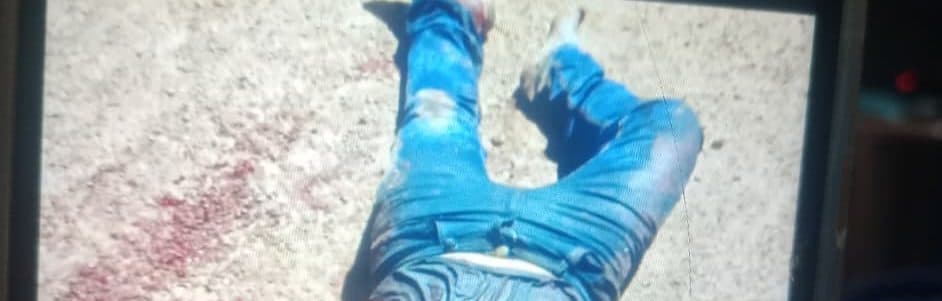 IMAGEM FORTE: Briga de bar termina com homem morto com 20 facadas em Presidente Figueiredo