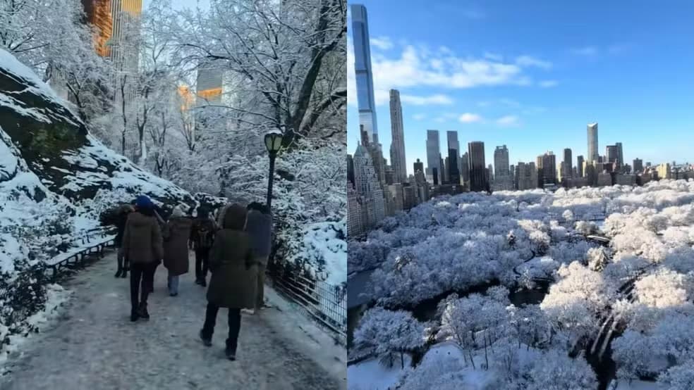 Nova York decreta estado de emergência durante maior nevasca dos últimos anos
