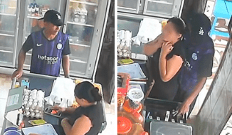 Criminoso finge ser cliente e rende dona de mercadinho com faca no pescoço