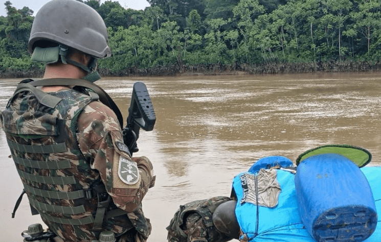 Comando de Fronteira do Solimões realiza Operação Escudo na faixa de fronteira do Amazonas