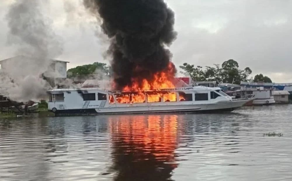 Identificadas as vítimas da explosão em embarcação no interior do AM