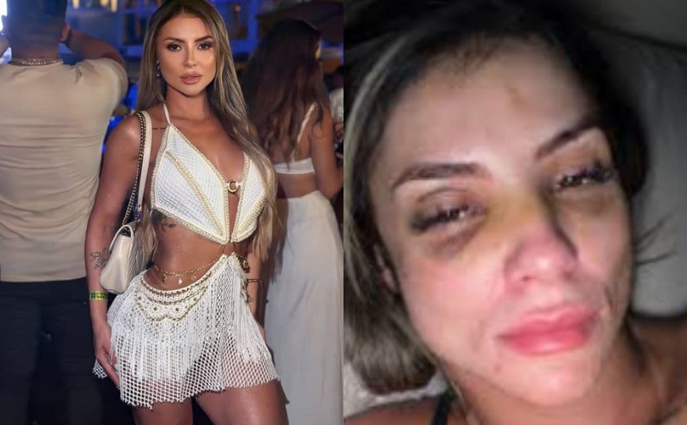 Influenciadora divulga vídeo e denuncia agressões do ex-companheiro