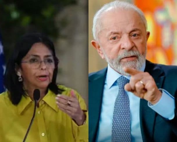 Lula conversou com Delcy Rodríguez sobre situação política na Venezuela