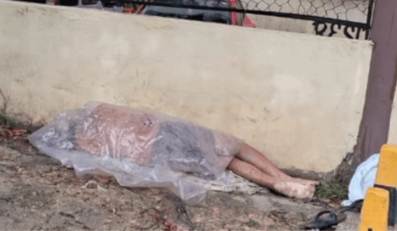 Corpo de homem enrolado em plástico é encontrado ao lado de SPA em Manaus