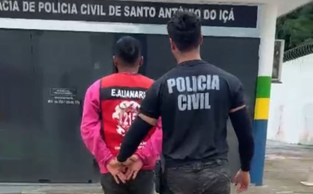 Mototaxista é preso após estuprar, perseguir e ameaçar menina de 12 anos no interior do Amazonas