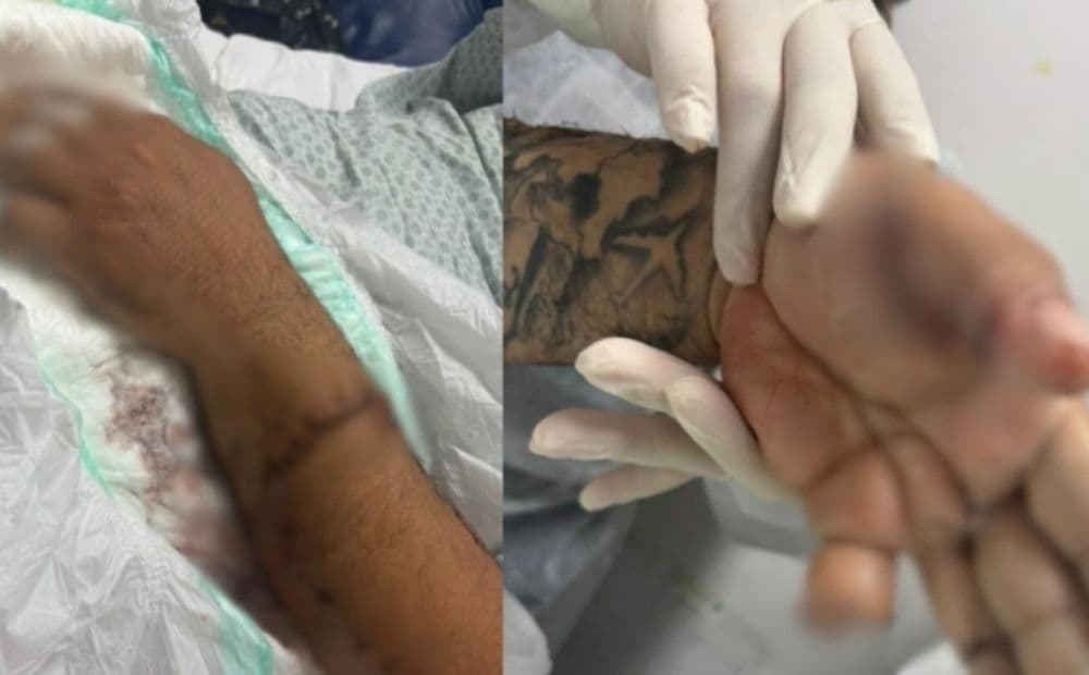 Passageiro é preso por tentar matar motorista de aplicativo a terçadadas em Manaus