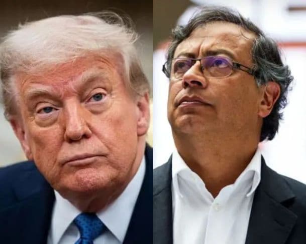 Donald Trump e Gustavo petro confirmam encontro na Casa Branca em fevereiro