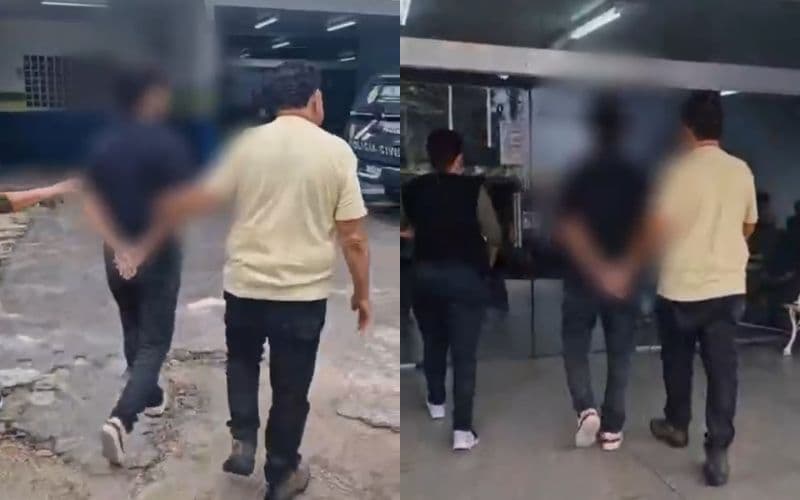VÍDEO: Homem é preso por perseguir e ameaçar ex-namorada via Pix em Manaus