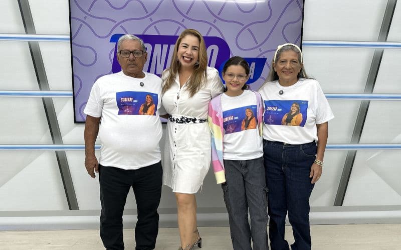 Família viaja de Macapá a Manaus para realizar sonho de ver Conexão Onda ao vivo