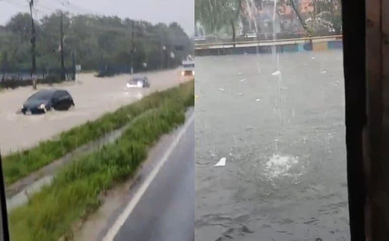 Chuvas intensas provocam alagamentos e colocam Manaus em alerta máximo nesta quarta (25)