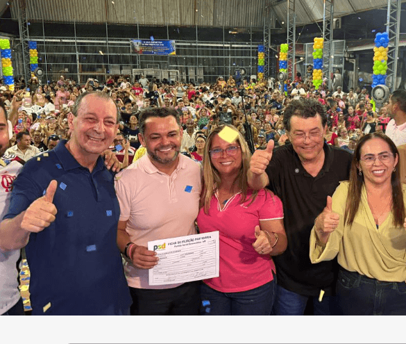 Rozenha invade reduto de David Almeida e transforma filiação em ato pró-Omar Aziz