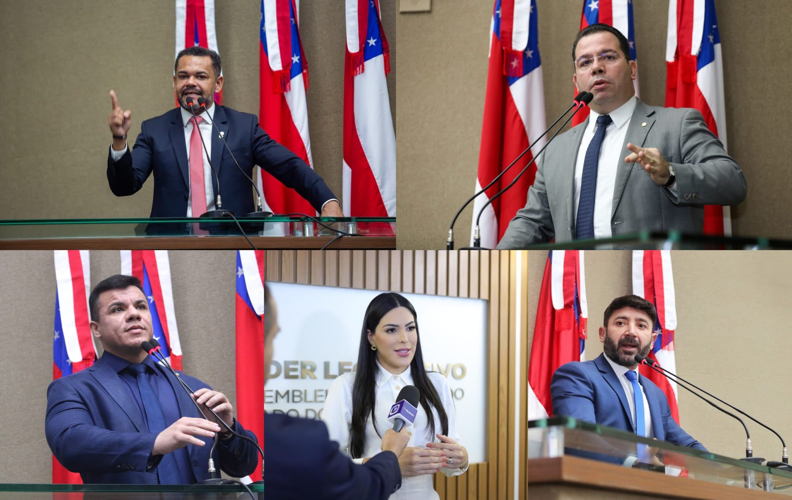 Cinco dos 24 deputados da Aleam mudam de partido e redesenha forças políticas para 2026