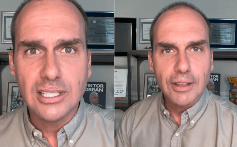 Eduardo Bolsonaro nega defender troca do Pix por sistema dos EUA e cobra retratação